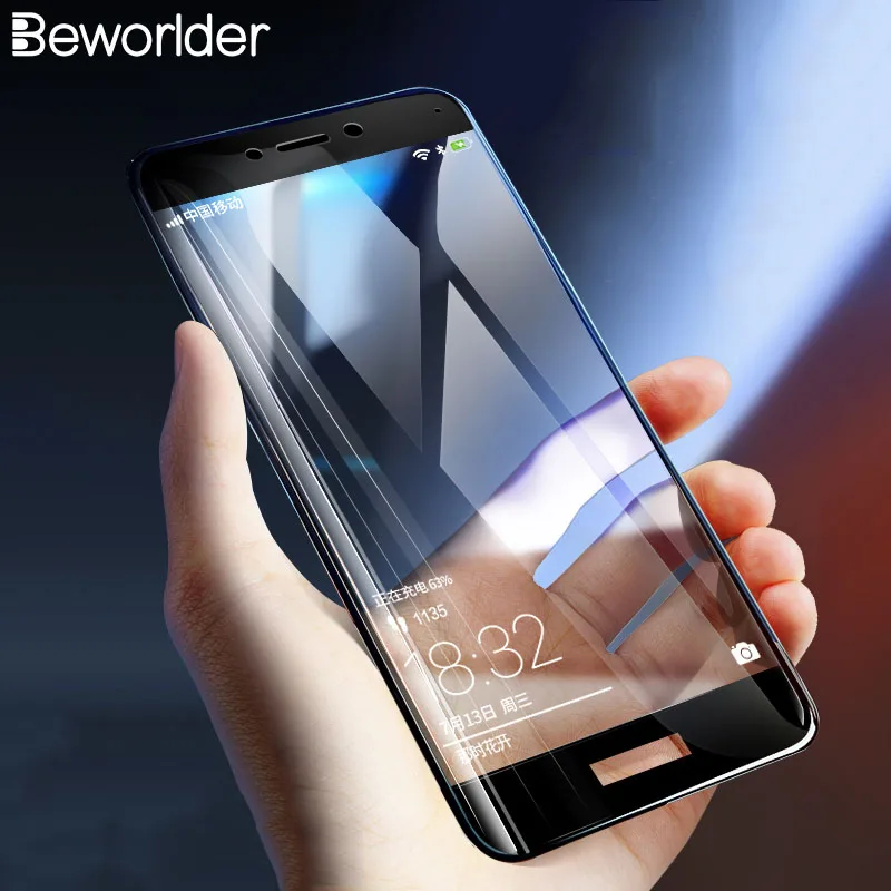 Закаленное стекло для Huawei Honor 8 Lite 9 защита экрана полное покрытие 6C Pro 7X V10|Защитные