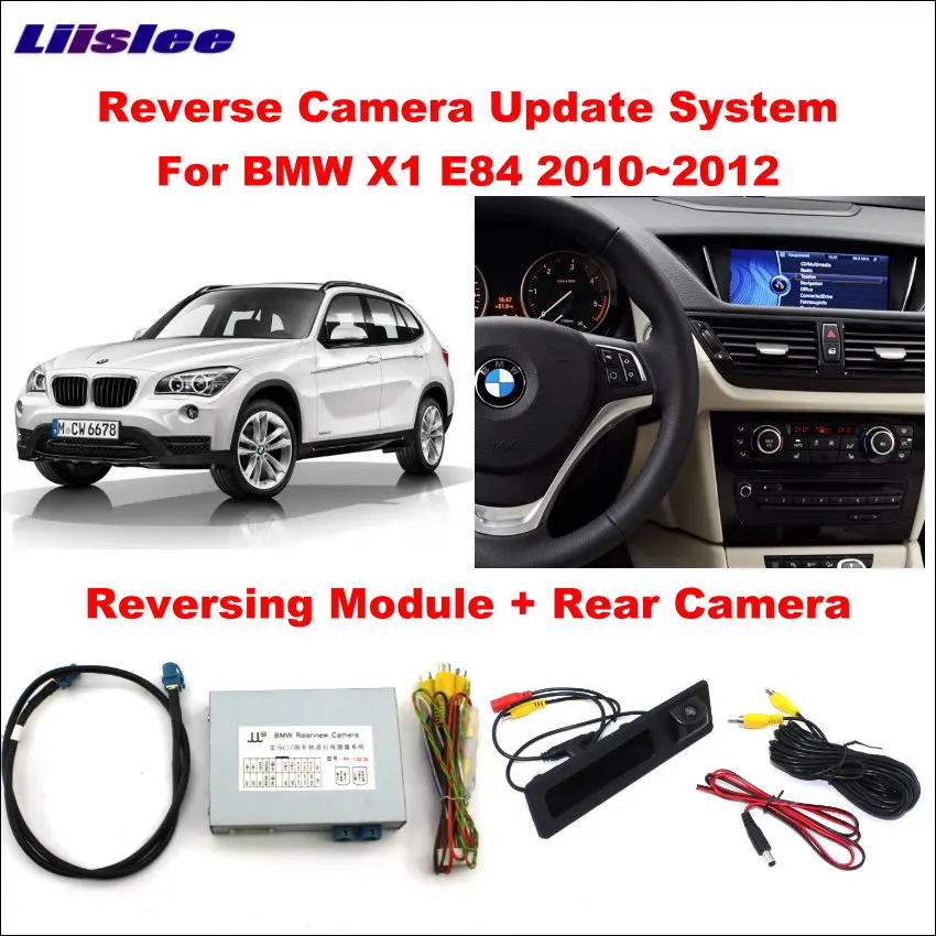 Экран монитор обновление для BMW X1 E84 2010~ 2012 CIC система заднего хода модуль+ задняя камера/декодер трек коробка