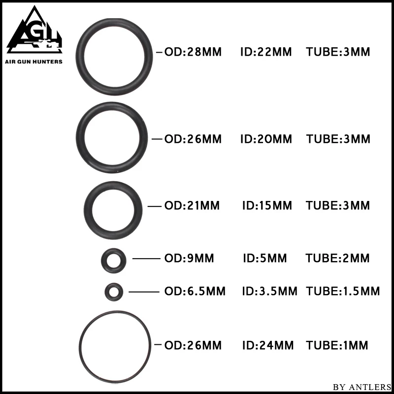 Пейнтбол Pcp ручной насос ремонтный комплект резиновый О-образный уплотнитель прокладка 12 шт. 1 компл. уплотнительное кольцо подходит для pcp