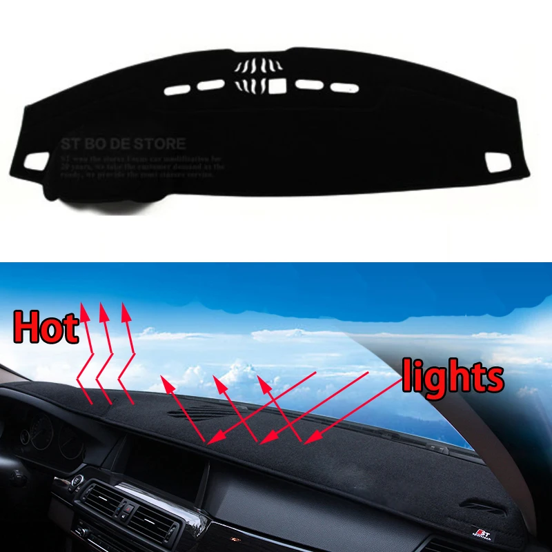 Car dashboard Avoid light pad Instrument platform desk cover Mats Carpets Auto accessories car styling for land rover Evoque