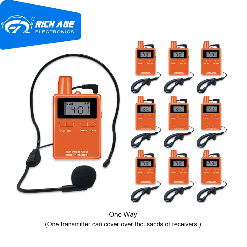 RichiTek One Way Audio Guide System Earphone 1