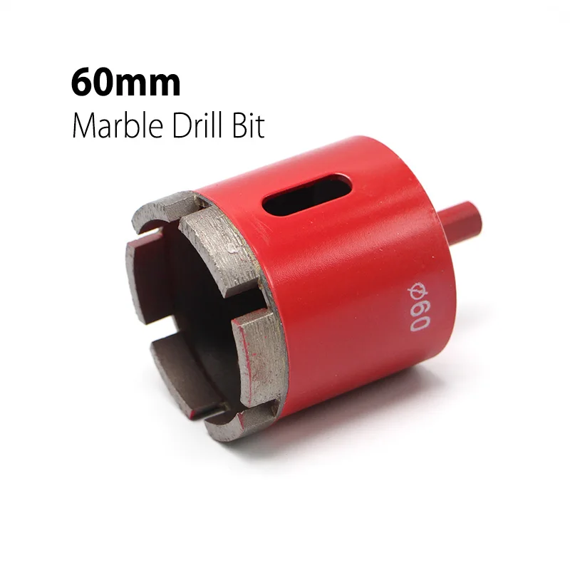 60mm Core Drill Bit for Marble Granite Stone Material Cement Sintering