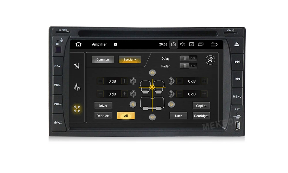 Clearance MEKEDE Android 9.0 2 din car radio for multimedia player 2din radio visual cassette recorder double din auto stereo BT IPS DSP 5