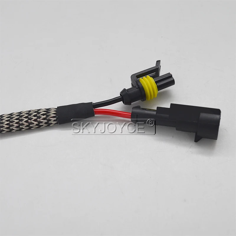 SKYJOYCE 1 Pair D2S D2R AMP HID Adater Socket Converter cable D2 D4S xenon hid bulb Harness Wire adaptor connector harness Cable (9)