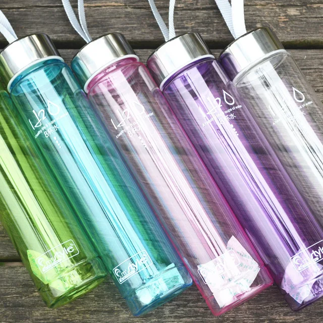 زجاجة مياه للرياضة الخارجية 280 ملليلتر شفافة الدراجة المحمولة الرياضة زجاجة ماء بلاستيكية غير قابلة للكسر زجاجة مياه للرياضة الخارجية 280 ملليلتر شفافة الدراجة المحمولة الرياضة زجاجة ماء بلاستيكية غير قابلة للكسر