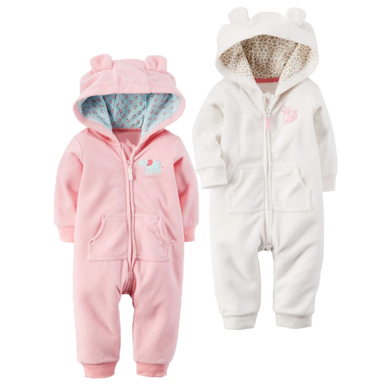 Otoño e Invierno bebé recién nacido ropa de bebé polar mono niños mameluco con capucha oso Onesie bebé Bebe Menino Macacao Otoño e Invierno bebé recién nacido ropa de bebé polar mono niños mameluco con capucha oso Onesie bebé Bebe Menino Macacao