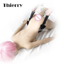 Thierry bondage sex position Auxiliary strap Doggy Style ass up the rear entry sex toys For