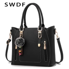 SWDF женские сумки на плечо Модные Элегантные Дизайнерские Роскошные сливы сладкий лук Crossbody посылка
