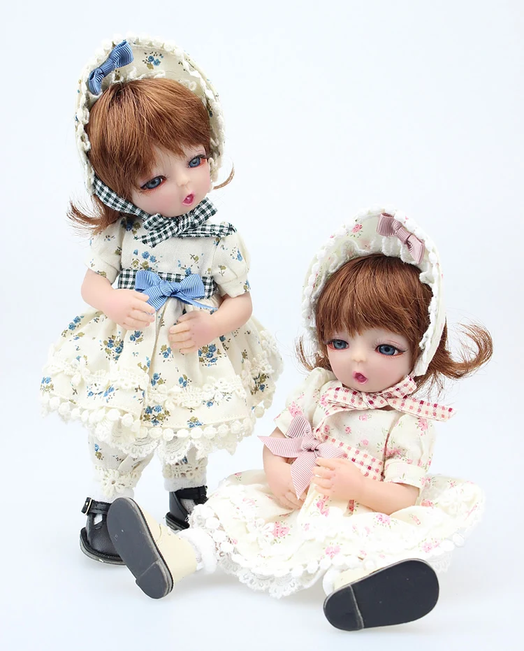 

Handmade cute fairy doll mini stunning doll with joints valentine's gift
