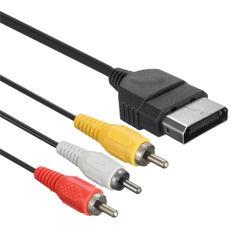 6 футов AV аудио видео композитный кабель шнур RCA для XBOX оригинальный классический