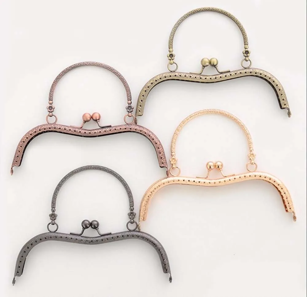 

3pcs Wholesale 19cm M Shape Press Metal Purse Frame Handle for Bag Sewing Craft Tailor Sewer