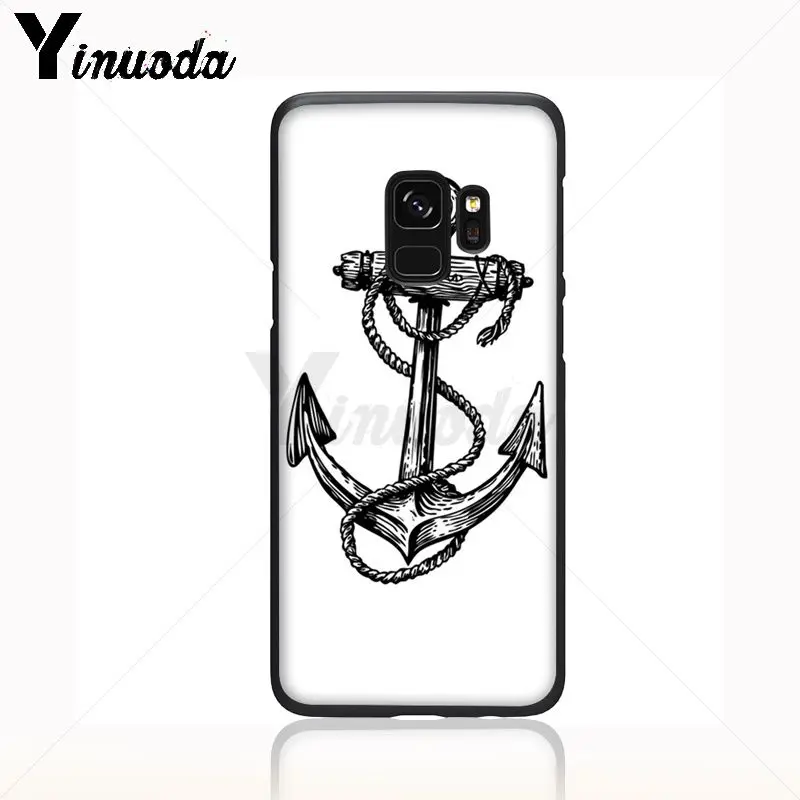 Nautical Tattoo blue boat Anchor Art