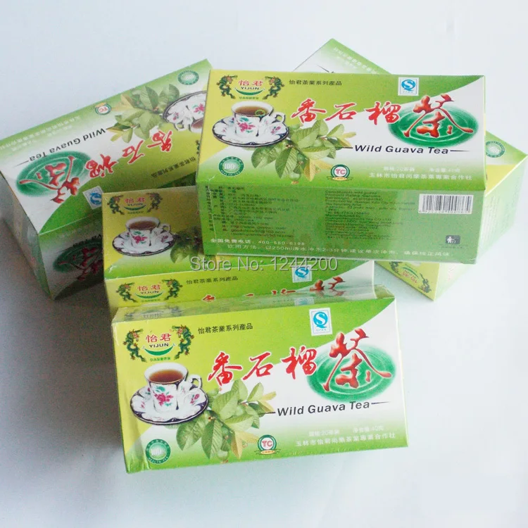 

Chinese herbal wind Guava tea 2g*20pcs teabags Hypoglycemic tea,lower the blood pressure,Health care tea, anti Diabetes mellitus
