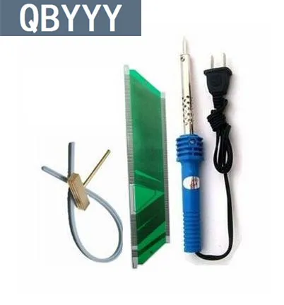 QBYYY 1 set SAAB 9-3 9-5 SID LCD pixel failure repairs saab sid 2 lcd connector cable T-head soldering iron rubber | Автомобили и