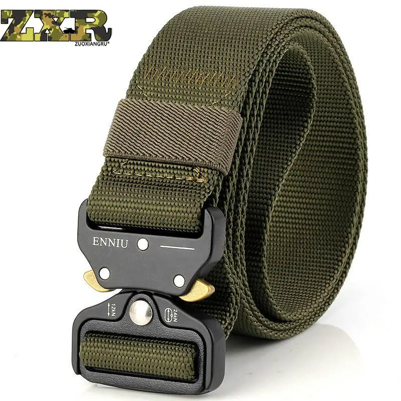 Military Equipment Knock Off Army Belt Men's Heavy Duty US Soldier