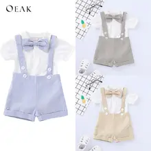 Oeak/комплект летней одежды с короткими рукавами для