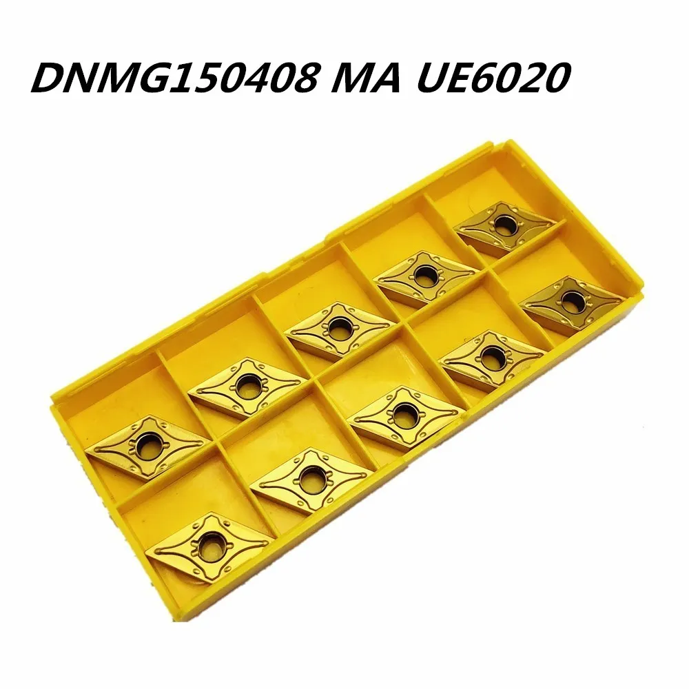 Карбидная вставка DNMG150408 MA VP15TF/UE6020 CNC металлическая Поворотная лопасть высокоскоростная машина фрезерные инструменты плюс жесткий материал автомобильный инструмент - Цвет: yellow