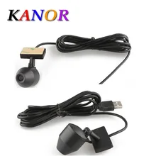 Kanor Android Coches Reproductor de DVD USB 2.0 Frontal Impermeable Cámara Grabadora de Vídeo Digital DVR de La Cámara 720 P HD