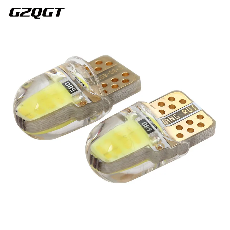 Светодиодные автомобильные лампы W5W T10 194 168 COB 8SMD для стояночных огней и подсветки