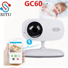 Беспроводной видеоняня GC60 с камерой, Радионяня 2,4 ГГц, радио, видео, няня, камера для детской комнаты