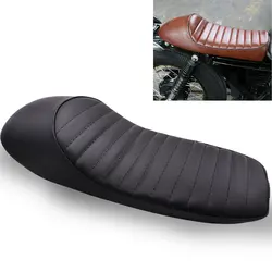 Мотоцикл Кафе Racer горб сиденья 24,5 "Винтаж Седло мест для Honda CB ГБ GL CBR Suzuki GS Yamaha XJ XJ550 XT500 XS650 SR500