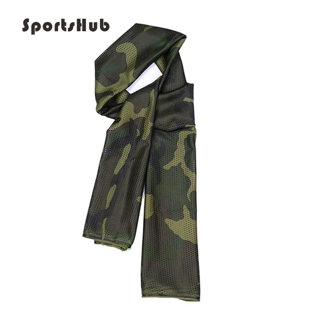 SPORTSHUB 160*45CM Unisex Versatile Jungle Camouflage Military Scarf