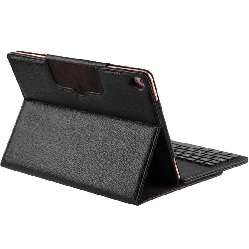 Съемная Bluetooth клавиатура для iPad 9 7 2017 2018 / 5 6 Air 2 Pro чехол книжка из искусственной