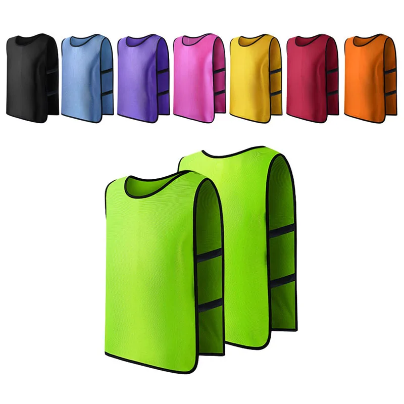 

Team Training Scrimmage Vests Soccer Basketball Youth Adult KIDS CHILD Soccer Sports Accessories Jerseys