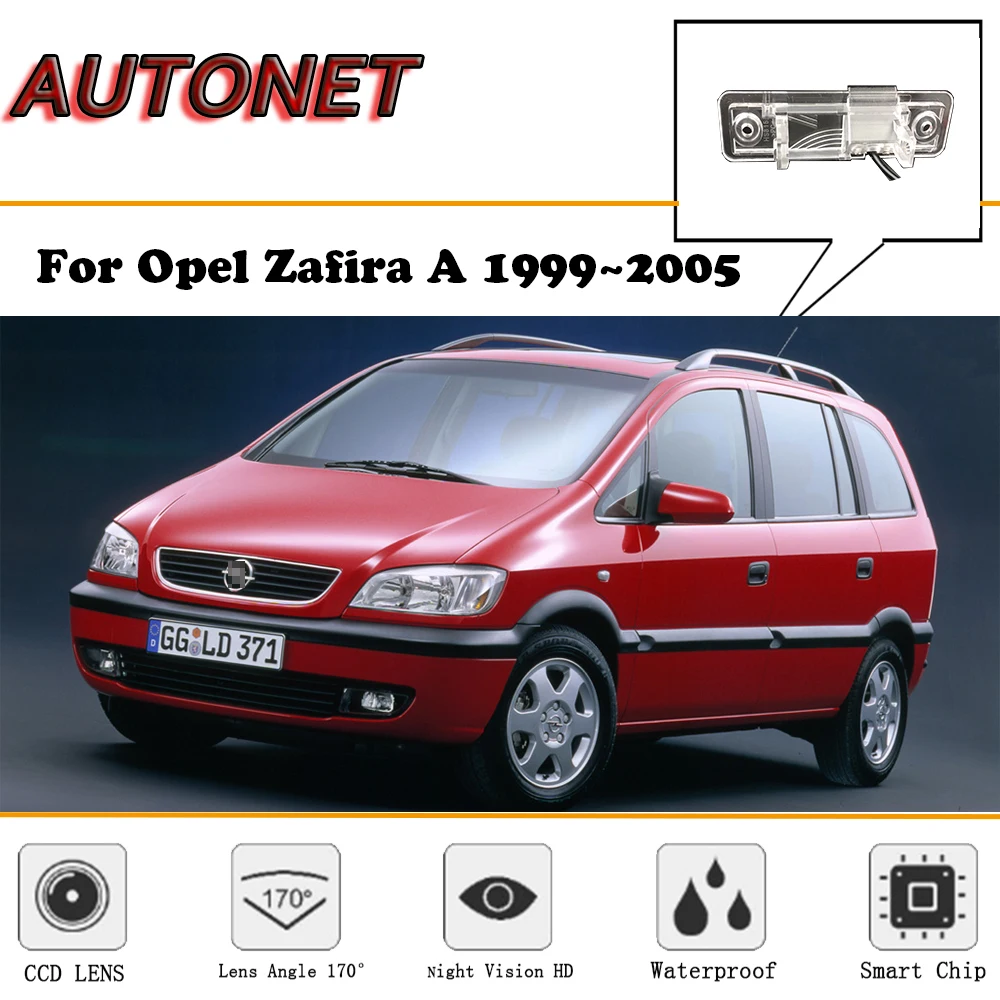 AUTONET камера заднего вида для Opel Zafira A 1999~ 2005 CCD/ночное видение/камера заднего вида/камера резервного копирования/камера номерного знака