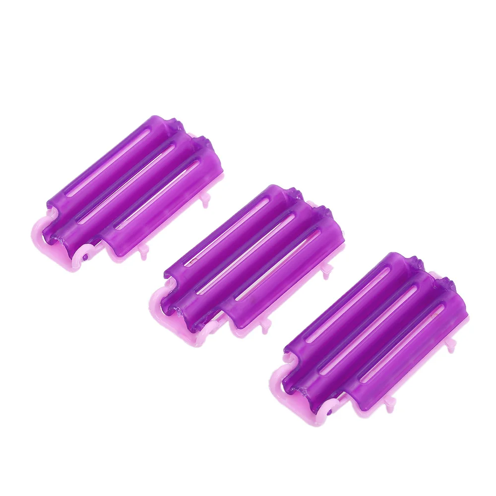 36pcs Corn Hair Curler Maker Hairdressing Clip Cold Wave Rods Hair Curler Roller Hair Styling DIY Tool for Salon Travel Home Use