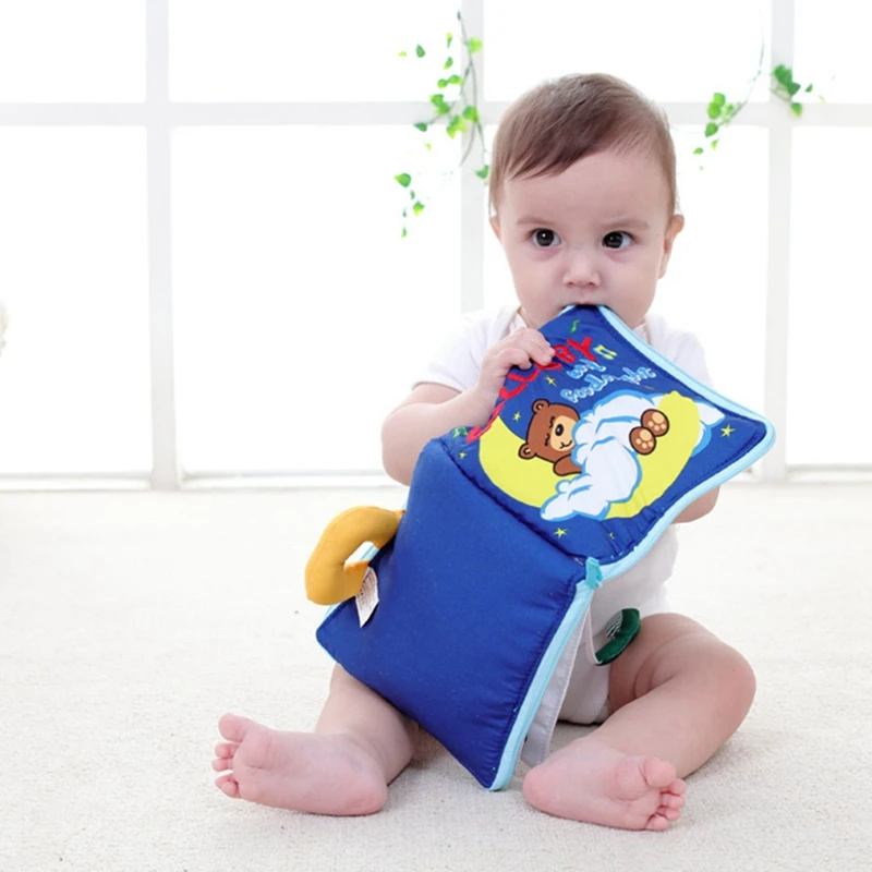 Мягкие книги для раннего познавательного развития ребенка мои тихие Bookes baby goodnight