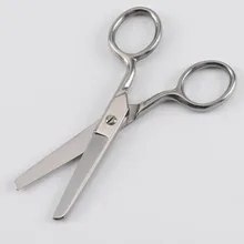 Маленькие ножницы Круглые головки ножницы Офисные ножницы из нержавеющей стали детские безопасные ножницы