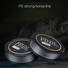 Новая рыболовная леска река и озеро сильный марафон леска четыре 4 серии 100 метров PE ткачество линейный режущий инструмент рыболовные снасти