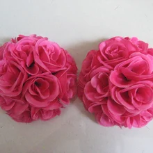 SPR торжественные украшения, вечерние украшения, 15 см шелковые лепестки для свадеб целующийся шар опционально-цвет-пластик внутренний-Слива