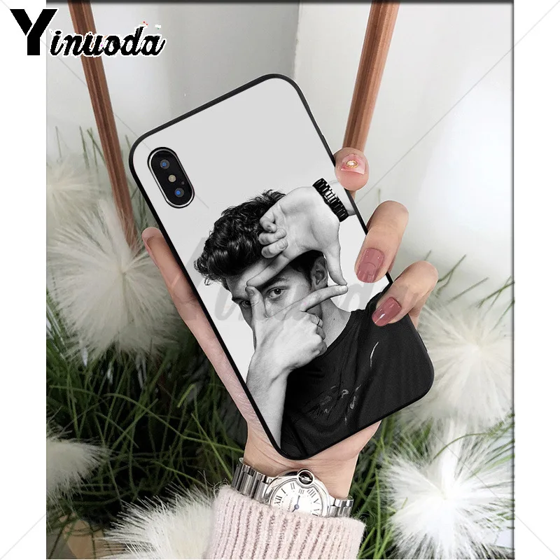 Yinuoda Shawn Mendes 98 мягкий силиконовый чехол для телефона из ТПУ для Apple iPhone 8 7 6 6S Plus X XS MAX 5 5S SE XR