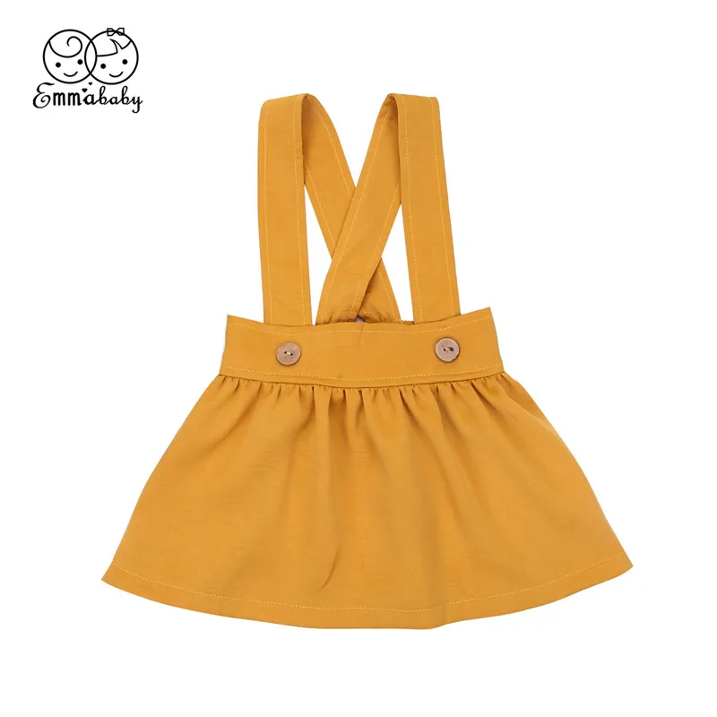 Cute Baby Girls Overall Skirt 2018 Summer Kids Girls Brace Skirts Party