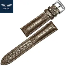 JEAYOU Мужчин Высокого Качества Ремешок Настоящее Аллигатор Для Мидо/Omega/МКК С Pin Buckle18/19/20/21/22 мм