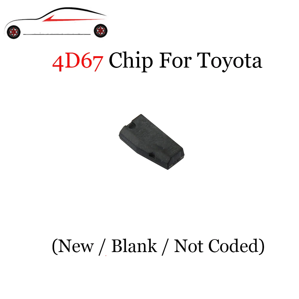 

GORBIN 1Pcs*Immobilizer Chip 4D67 For Toyota CAMERY COROLLA RAV4 For Lexus Transponder Chip 4D67 (New / Blank / Not Coded)
