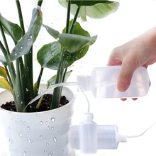 250 мл/500 мл емкость удобный и практичный ручной полив заливка цветок прозрачная бутылка для растений пластиковая бутылка