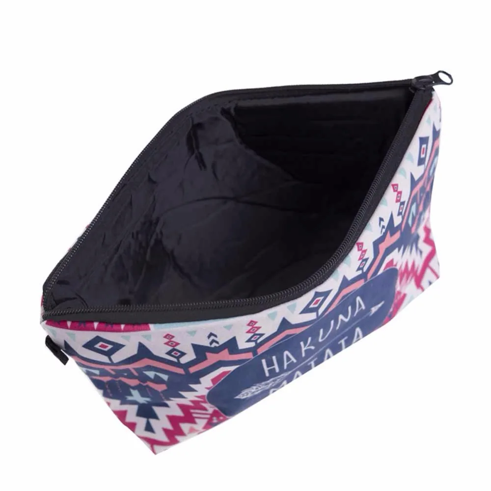 Jom Tokoy 2019 حقيبة تنظيم مستحضرات التجميل هاكونا ماتاتا 3D الطباعة التجميل حقيبة أزياء المرأة العلامة التجارية حقيبة مستحضرات تجميل