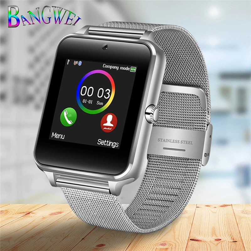 

Reloj inteligente Men Women Sports Smart Watch Support SIM Card Android mobile Phone Online Bluetooth Music Player smartwatch
