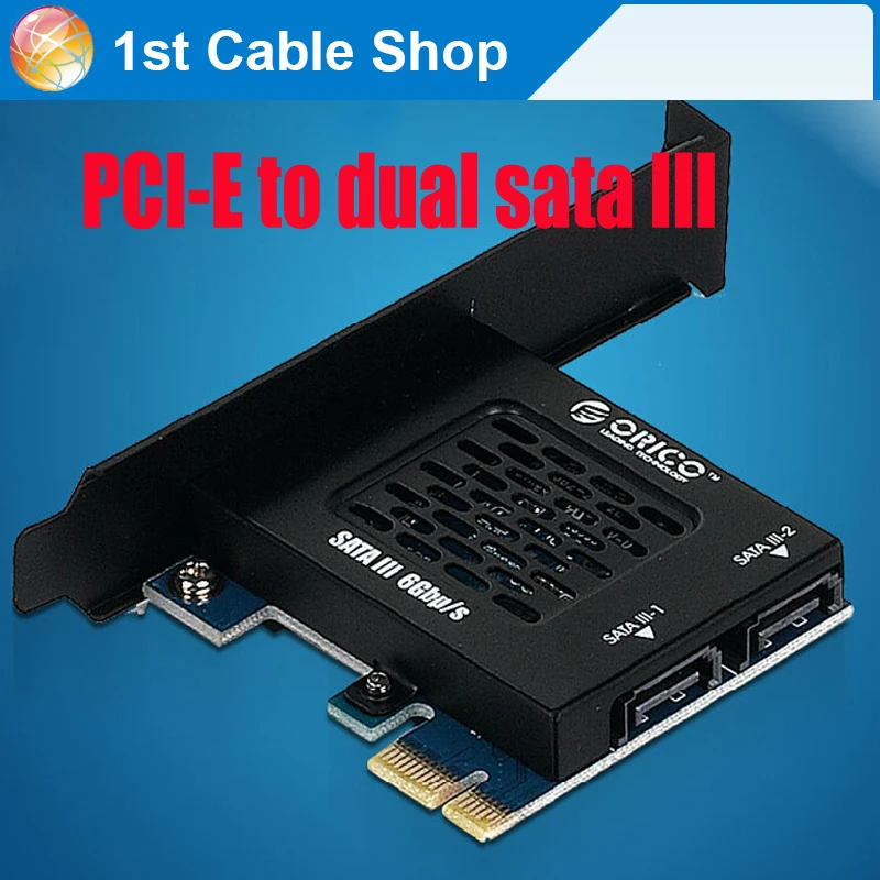 Prix pour Livraison gratuite 1 PCS Premium PCI-E à double Sata III sata 3 carte d'extension jusqu'à 6 Gbps vitesse de données pris en charge dans le paquet au détail Prix pour Livraison gratuite 1 PCS Premium PCI-E à double Sata III sata 3 carte d'extension jusqu'à 6 Gbps vitesse de données pris en charge dans le paquet au détail