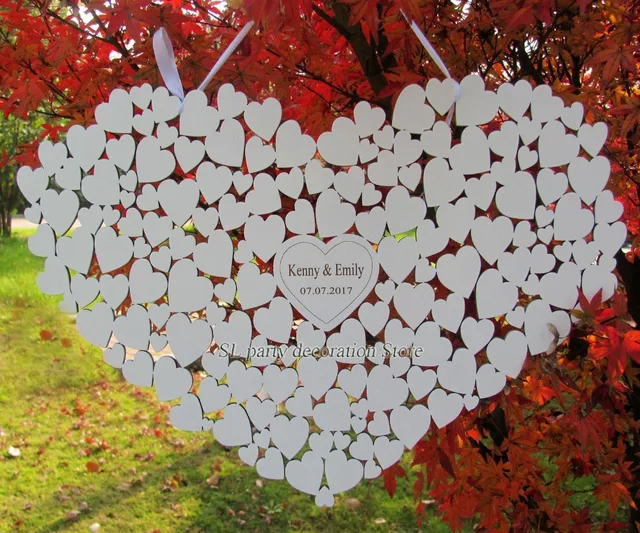 autumn wedding guest books