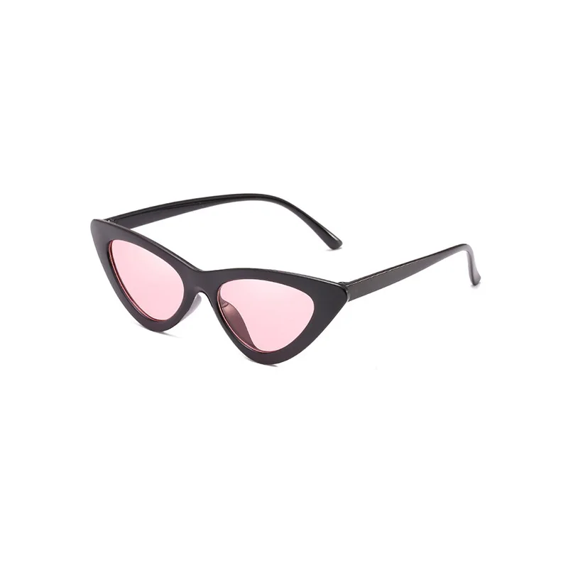 

2018 New Clear Small Sun Glasses Plastic Sunglasses Women Fashion Cute Red Gray Model Show Concert Sunglass For Femal JY9788