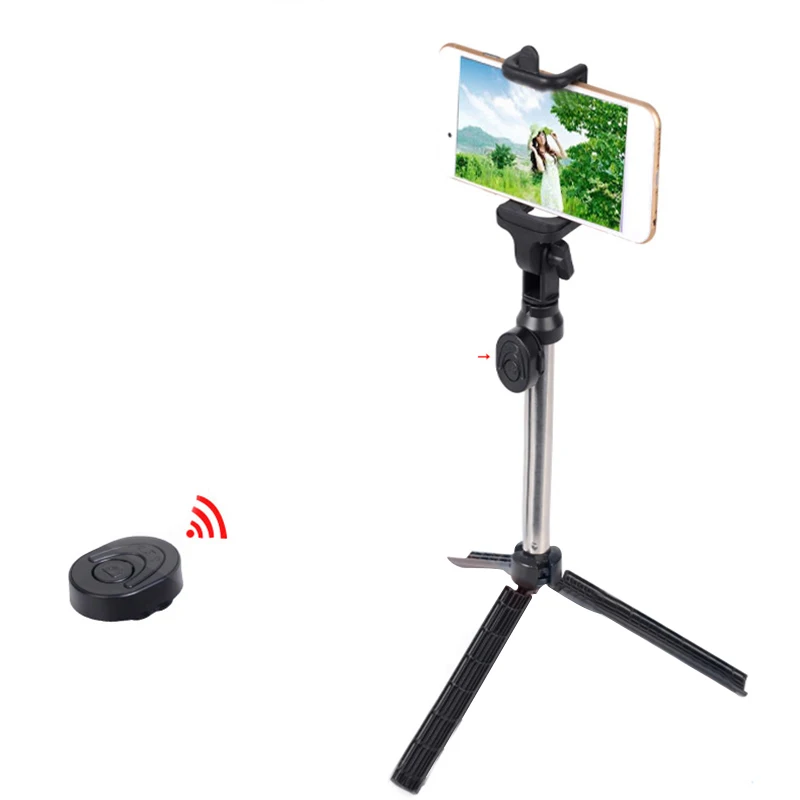 

Mini Selfie Stick with Bluetooth Remote Control Monopod Tripod Universal Stick For iPhone Samsung Xiaomi Smartphone Sefie Stick