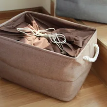 Портативный хранилище в виде Снопа, гильзы корзина для белья большой Ёмкость хранения Коробка для шпилек Складная бытовой сортировки чехол S/M/L
