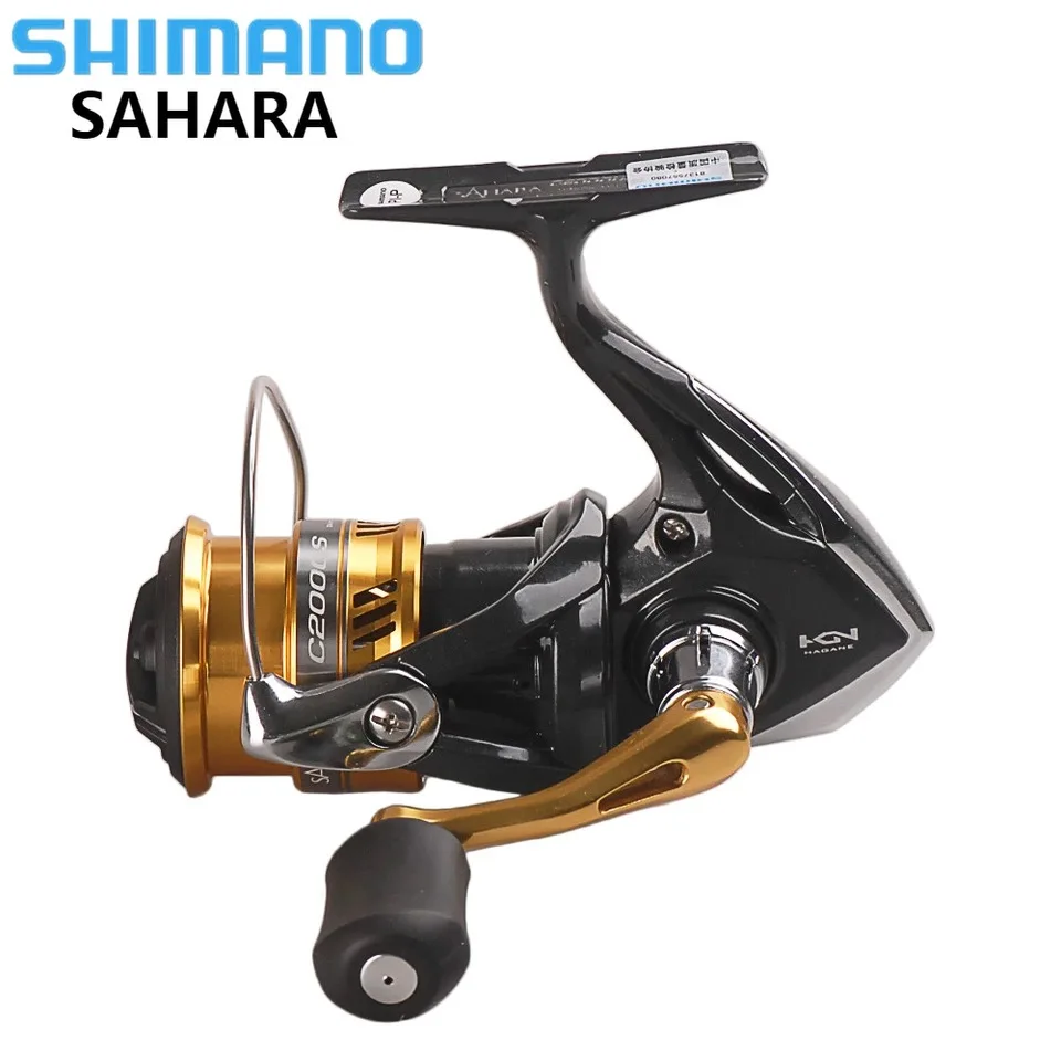 100% оригинал SHIMANO SAHARA C2000HGS 2500HGS C3000 спиннинговая Рыболовная катушка 5BB Hagane Gear