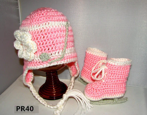 かぎ針編み赤ちゃん の女の子アイスホッケー セット付き帽子と アイススケート Girls Hockey Skates Set Girlset Crochet Aliexpress