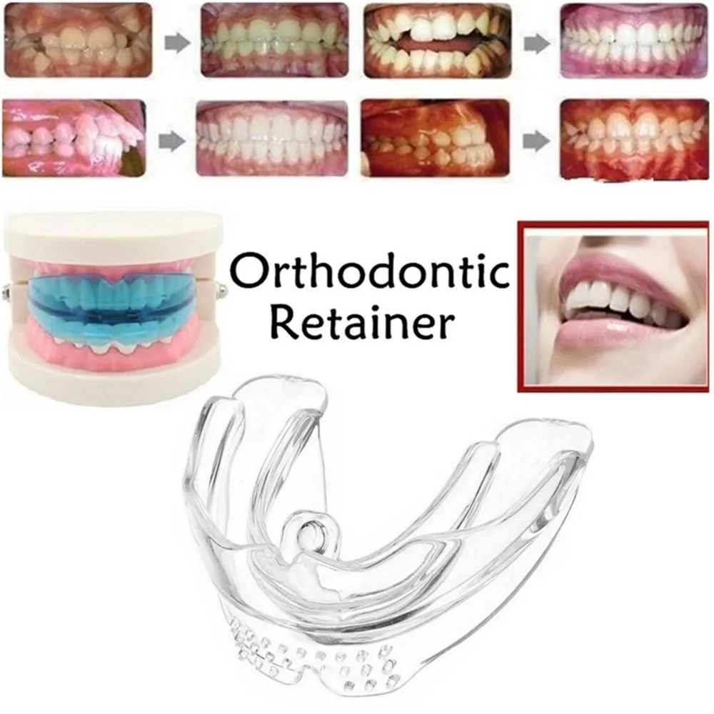 

Orthodontic Braces Appliance Dental Braces Silicone Alignment Trainer Teeth Retainer Bruxism Mouth Duard Teeth Straightener