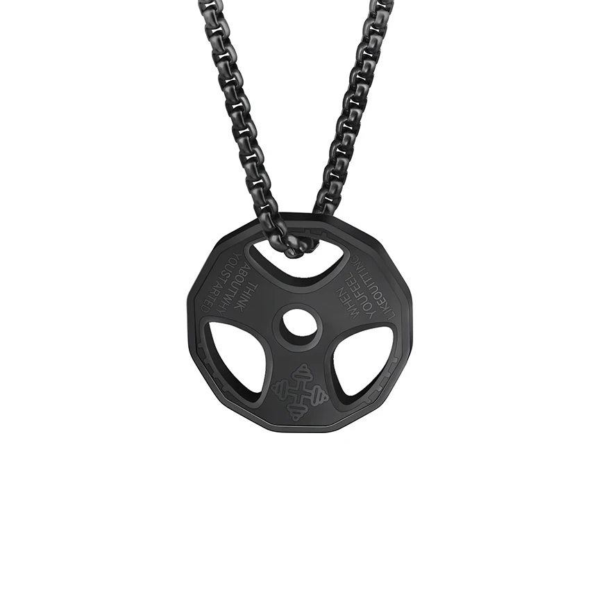 Barbell Dumbbell Weight Plate Pendant Charm Necklace Gym Bodybuilding Crossfit Barbell Dumbbell Weight Plate Pendant Charm Necklace Gym Bodybuilding Crossfit